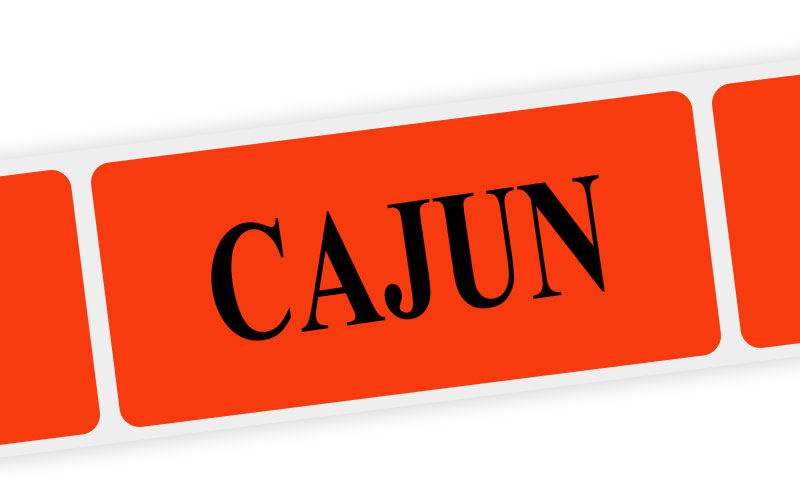 cajun label