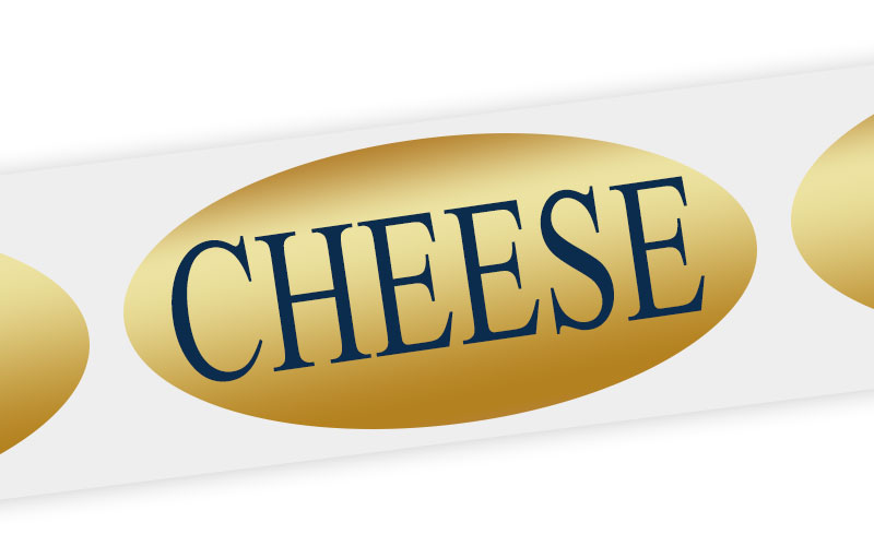 cheese label