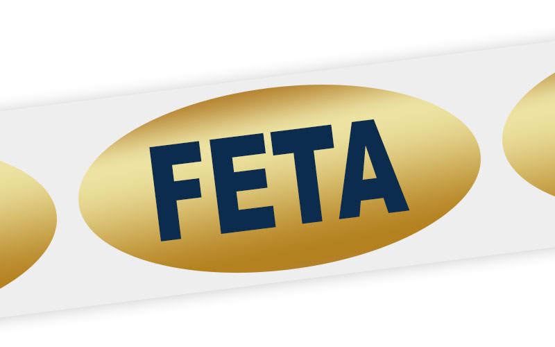 feta cheese label