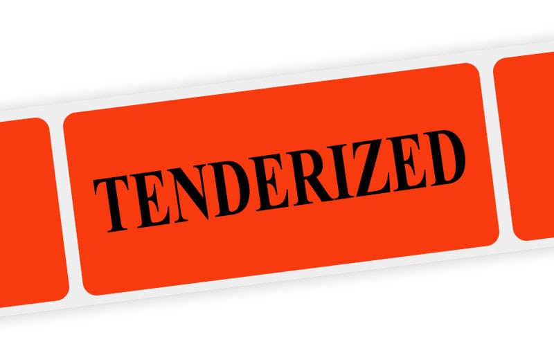 tenderized label