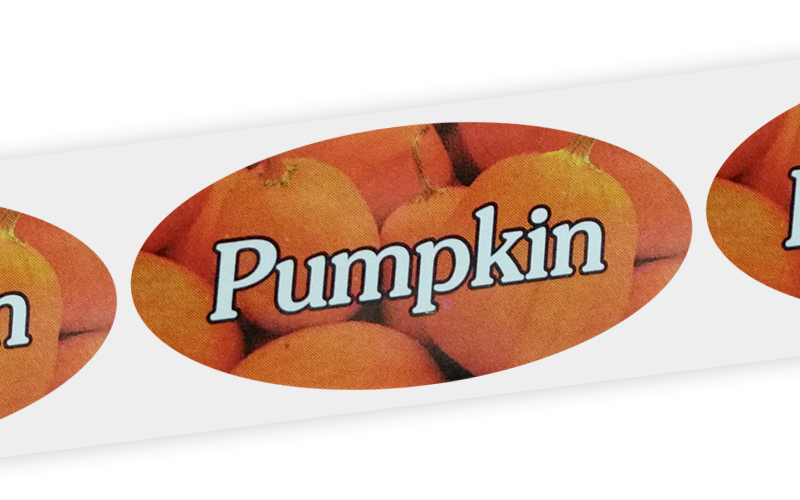 pumpkin label